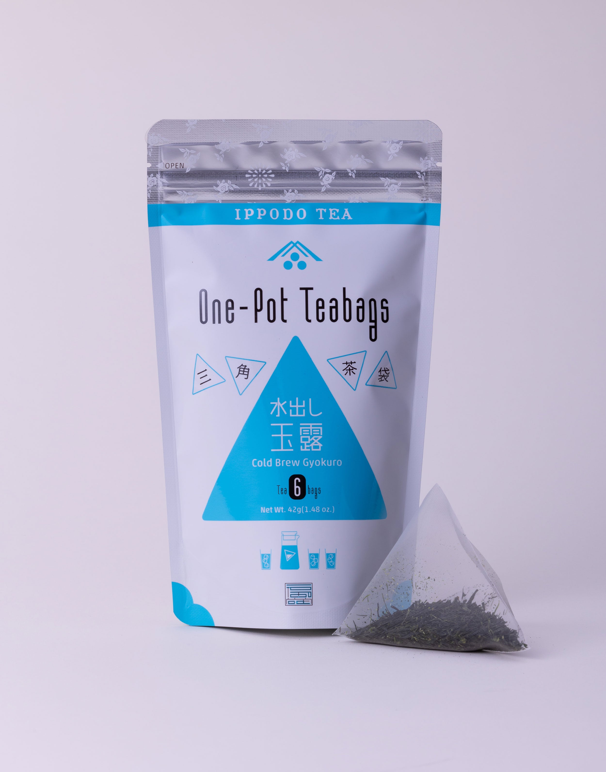 Gyokuro One-Pot Teabags - 6 Bags (Limited Summer Cold Brew Packages)